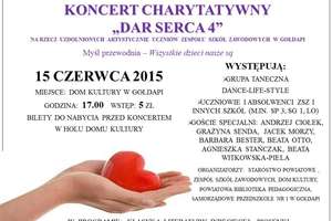 Koncert charytatywny w Gołdapi
