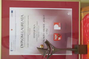 Miejskie Przedszkole ,,Bajka” w Ełku nagrodzone Warmińsko - Mazurską Nagrodą Jakości