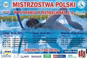 Mistrzostwa Polski w Pływaniu w Płetwach w Olecku
