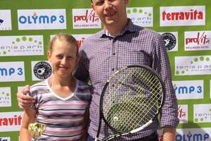 Sukces tenisistki z Ostródy w turnieju skrzatów w Kołobrzegu