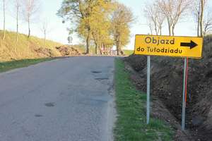 Zamknięta droga Ostróda - Tułodziad