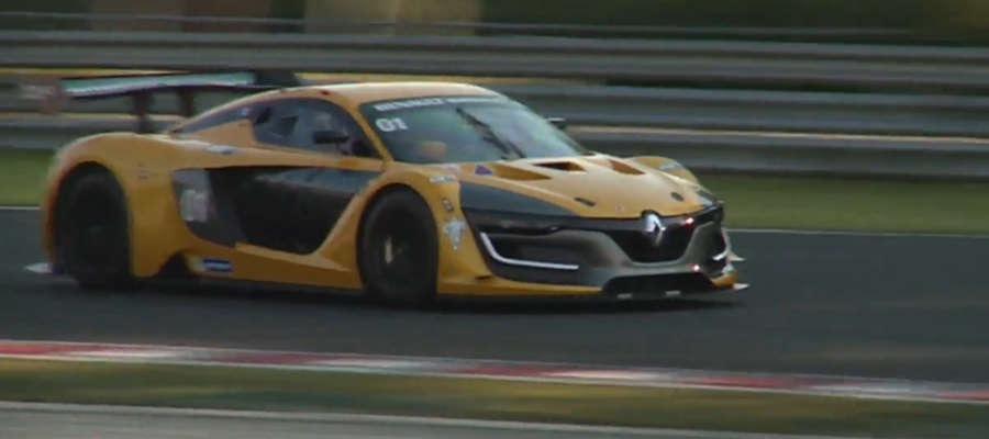 Sportowe modele Renault przetestowane na torze Formuły 1