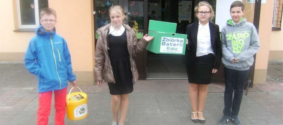 Uczniowie z Brzozia Lub. biorą udział w projekcie "Materia Baterii"