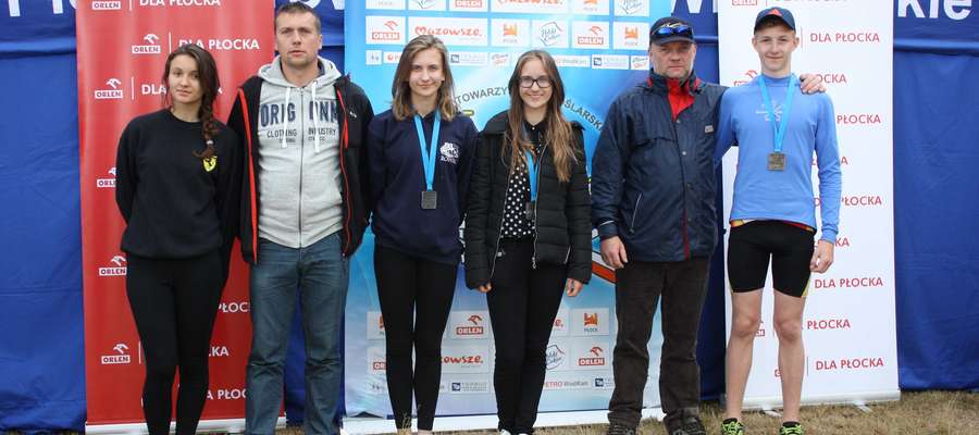 Ekipa ostródzkiego Sokoła na sprinterskich mistrzostwach Polski w Płocku