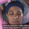 Kobieta z Dominikany płacze 