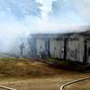 Kilka jednostek straży gasiło pożar kurnika w Łomi 