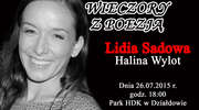 Zapraszamy na wieczór z poezją: Lidia Sadowa i Halina Wylot