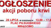 Rusza akcja poboru krwi w Mrągowie