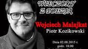 Zapraszamy na Powiatowy wieczór z poezją: Wojciech Malajkat i Piotr Kozikowski