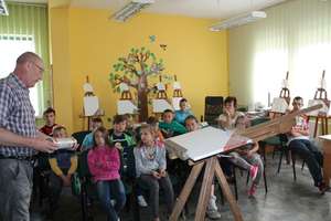 W Korszach namalowali cząstkę Ukrainy