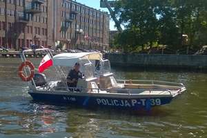 Policjanci z Elbląga mają nową łódź