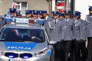 Policyjne świętowanie w Nowym Mieście Lubawskim