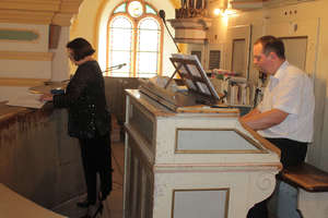 Barbara Żarnowiecka i Rafał Sulima wystąpili w kościele w Bisztynku