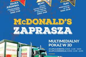Multimedialna ekspozycja McDonald’s i koncert Majki Jeżowskiej