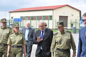 Sekretarz stanu i delegacja Komisji Europejskiej na granicy z obwodem kaliningradzkim