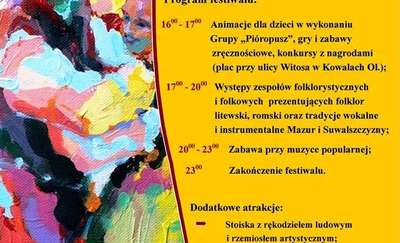 III Festiwal Czterech Kultur w Kowalach Oleckich 