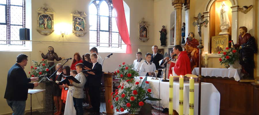 Uroczystość odpustowa w kościele św. Jakuba w Mikołajkach