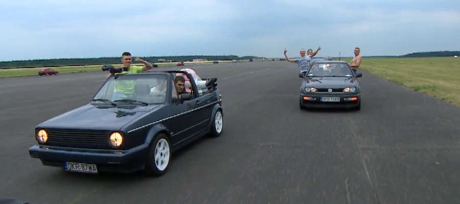 Miłośnicy Volkswagena próbowali pobić rekord Guinnessa