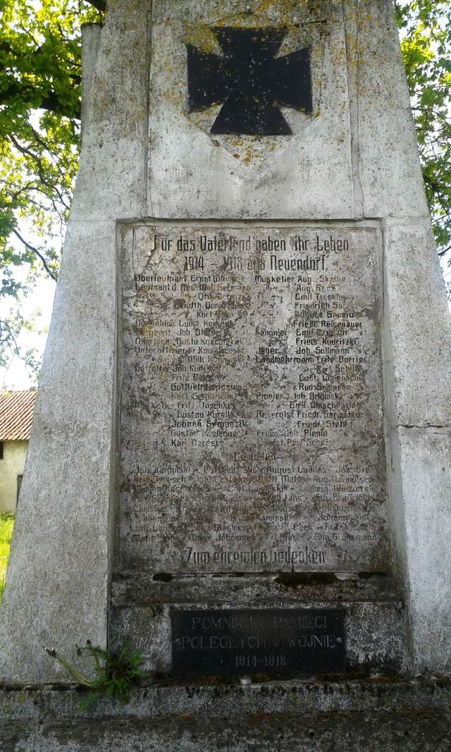 Pomnik poległych w Nowej Wsi Ełckiej - full image