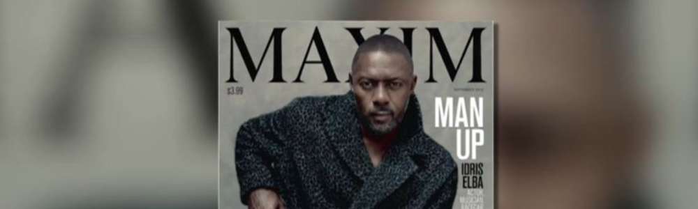 Idris Elba został pierwszym mężczyzną na okładce „Maxima”