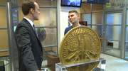 Największa moneta w Europie wybita z 31 kg złota