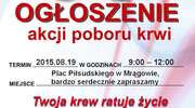Rusza akcja poboru krwi w Mrągowie