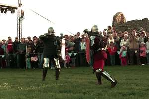 Kętrzyńscy rycerze uczestniczyli w 730. rocznicy Rezekne