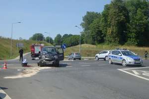 Kolejny wypadek na feralnym skrzyżowaniu na obwodnicy Olecka