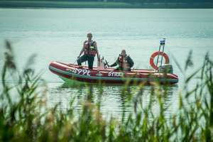 56-latek utonął w Jeziorze Ełckim. Poszedł popływać po alkoholu