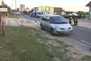 Tragiczny wypadek w Daszewicach. Kierowca najechał na leżącego na jezdni mężczyznę