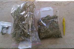 Niespodziewana wizyta policjantów zakończona zatrzymaniem 40 gramów marihuany i... jej właścicieli