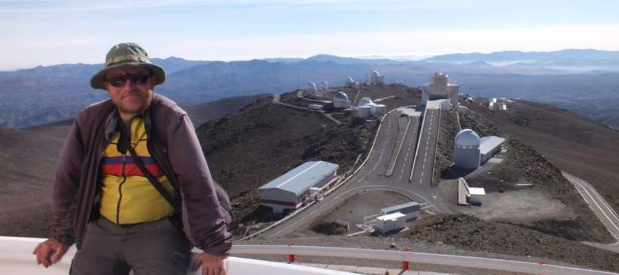 Zdjęcie z 27 czerwca w obserwatorium La Silla w La Serena, Chile