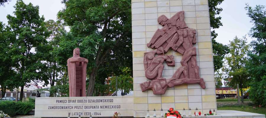 Pomnik ofiar obozu hitlerowskiego w Działdowie 