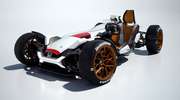 Auto z silnikiem od sportowego motocykla
