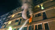 Kolejny pożar w samotniaku przy Niepodległości. Jedna osoba ranna