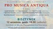 Koncert Pro Musica Antiqua w kościele w Bisztynku