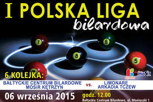 6 kolejka 1 Polskiej Ligi Bilardowej
