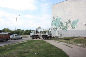 Pierwszy mural w mieście