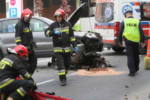 17-latka spowodowała zderzenie trzech aut w Olsztynie