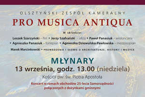 Muzyka kameralna w kościele św. Piotra Apostoła w Młynarach