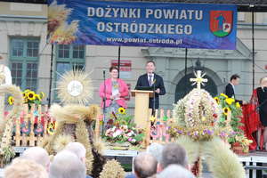 Rolnicy z całego powiatu świętują w Ostródzie