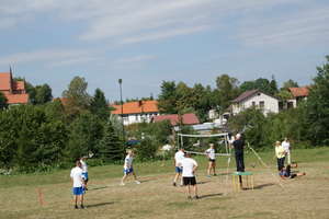 Turniej siatkówki na trawie wygrali strażacy OSP Brąswałd