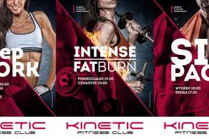 deepWORK, FATburn i SIX PACK. Nowe zajęcia w Kinetic Fitness Club