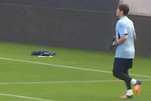 Casillas gotowy na spotkanie z Mourinho. Pilkarze Porto trenowali przed meczem z Chelsea