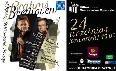 „Brahms, Beethoven – skarby wiedeńskiej tradycji” w Filharmonii Warmińsko-Mazurskiej