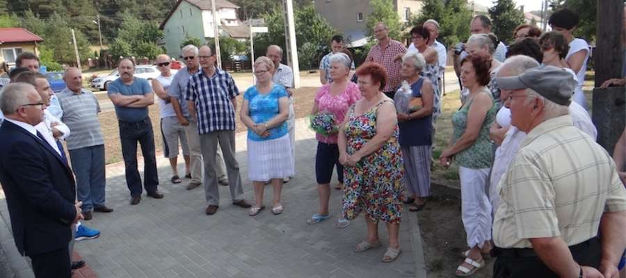 Spotkanie z mieszkańcami na otwarcie ulicy Lipowej