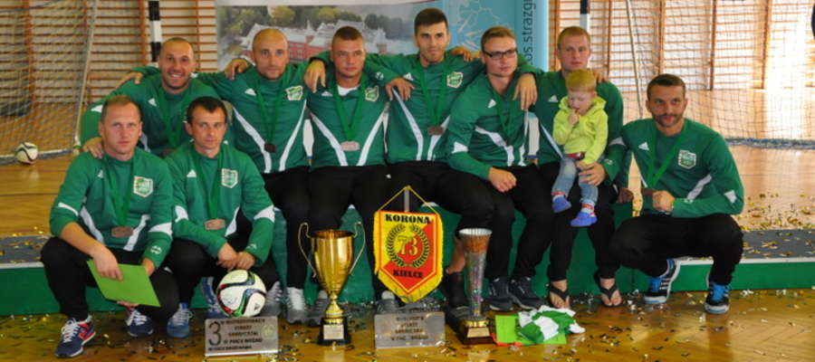 Reprezentacja Warmińsko-Mazurskiego Oddziału Straży Granicznej w Kętrzynie, brązowi medaliści mistrzostw tej formacji