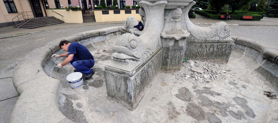 Jedną z propozycji budżetu obywatelskiego jest remont fontanny na Placu Słowiańskim z ustawieniem na niej figury Hermanna von Balka
