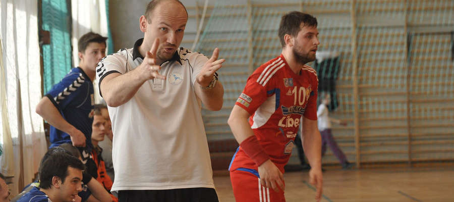 Krzysztof Maciejewski, trener Szczypiorniaka Olsztyn