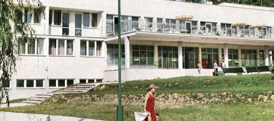 Tak wyglądał ośrodek wypoczynkowy nad jeziorem Kalwa w Rudce w 1976 roku 